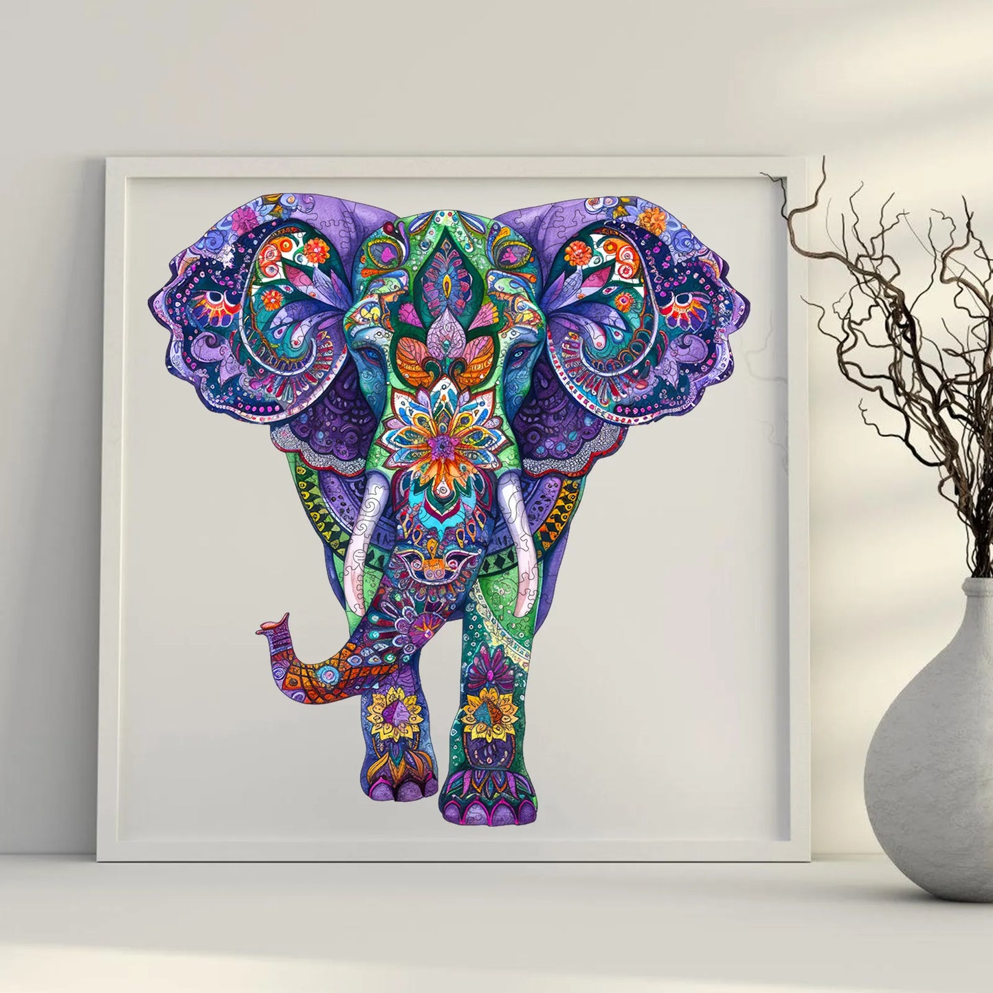 Elephant, Wooden Jigsaw Puzzles