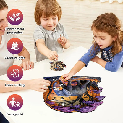 Elephant Forest, Wooden Jigsaw Puzzles