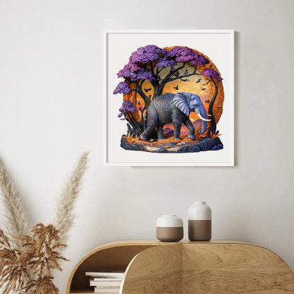 Elephant Forest, Wooden Jigsaw Puzzles