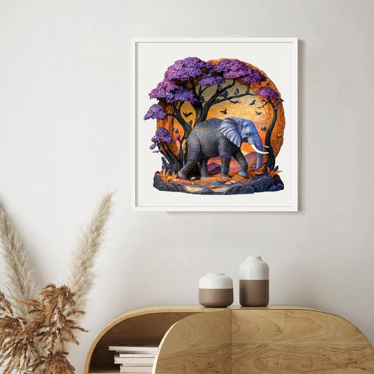 Elephant Forest, Wooden Jigsaw Puzzles