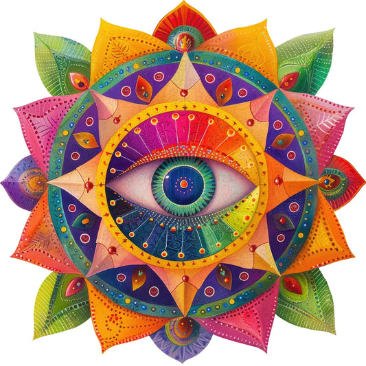 Evil Eye, Wooden Jigsaw Puzzles