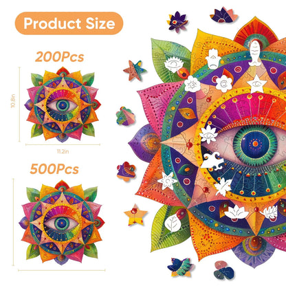 Evil Eye, Wooden Jigsaw Puzzles