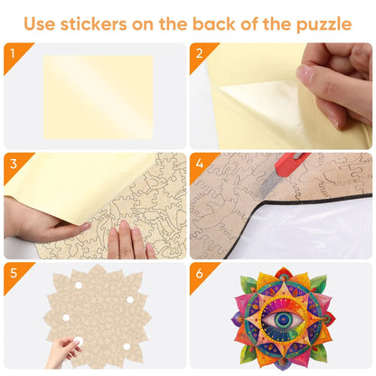 Evil Eye, Wooden Jigsaw Puzzles