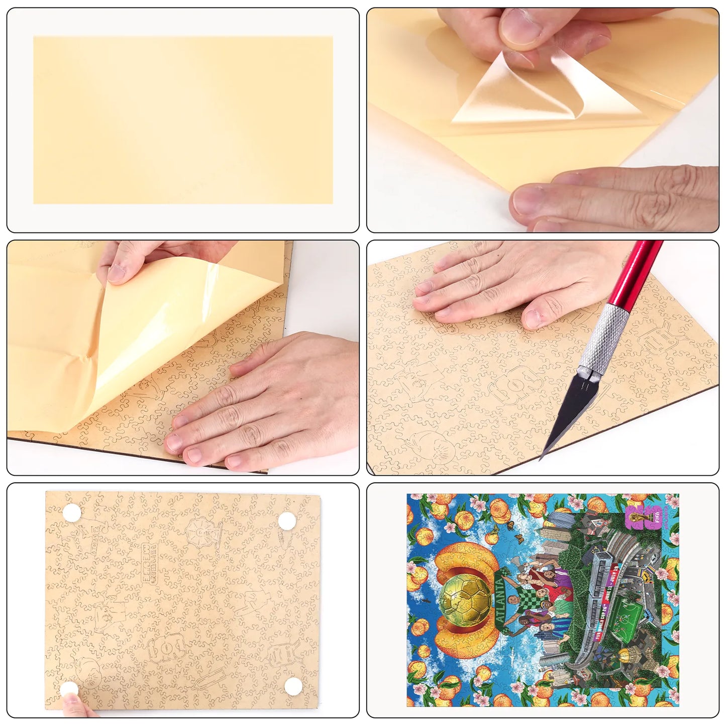 World Cup 2026 Atlanta Poster, FIFA Jigsaw Puzzle