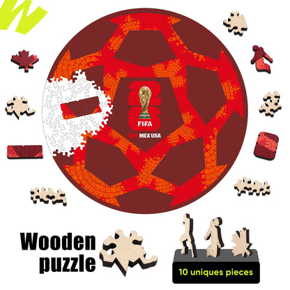 World Cup 2026 Canada Ball, FIFA Jigsaw Puzzle