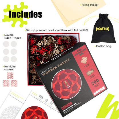 World Cup 2026 Canada Ball, FIFA Jigsaw Puzzle