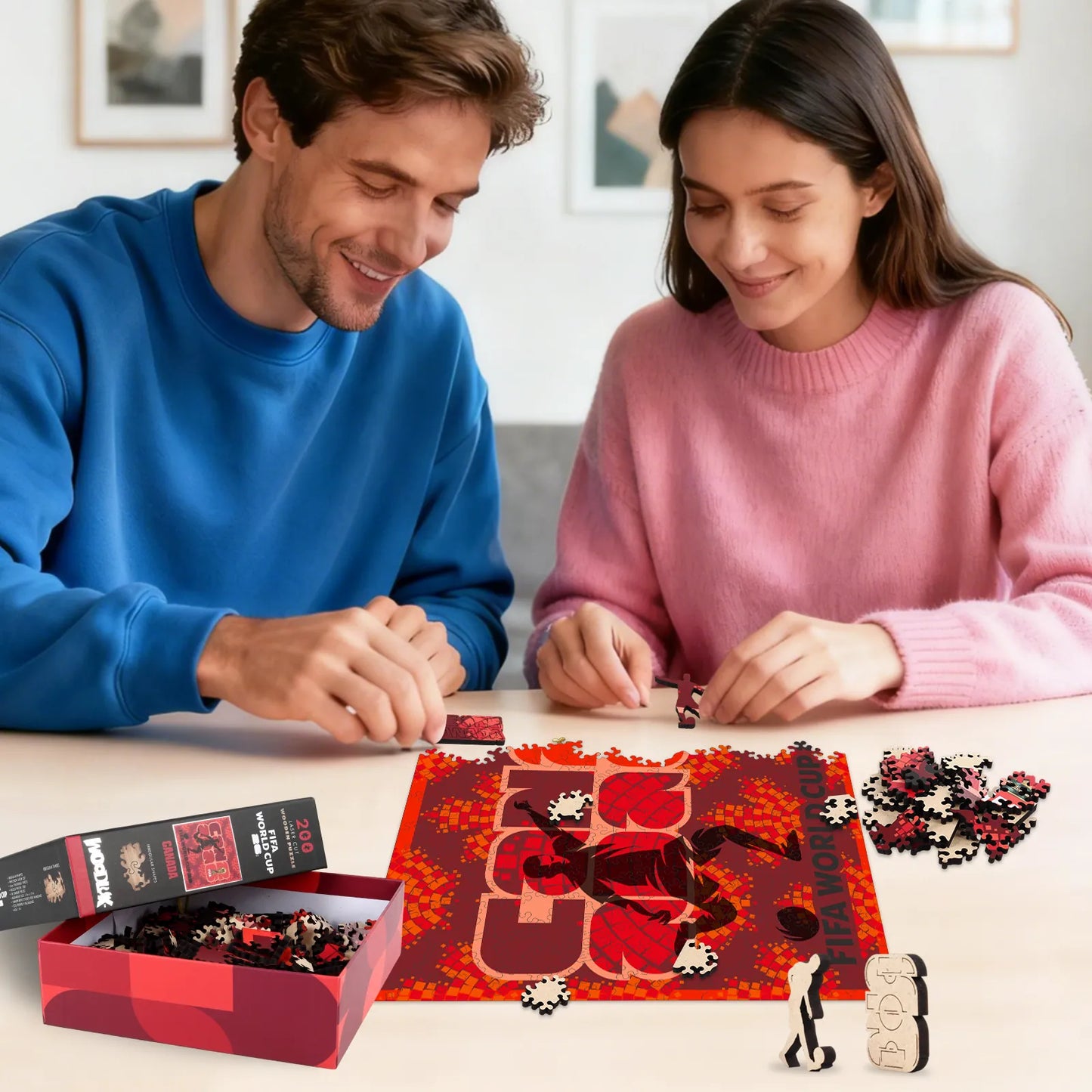 World Cup 2026 Host Country Poster Canada, FIFA Jigsaw Puzzle