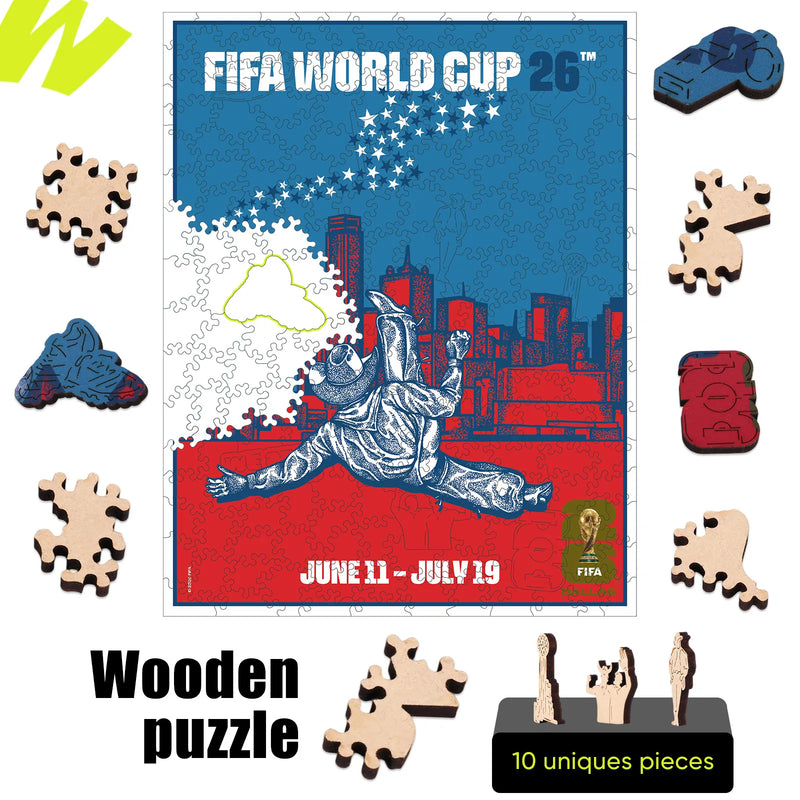 World Cup 2026 Dallas Poster, FIFA Jigsaw Puzzle