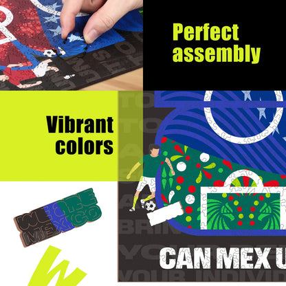 World Cup 2026 Host Countries Poster, FIFA Jigsaw Puzzle