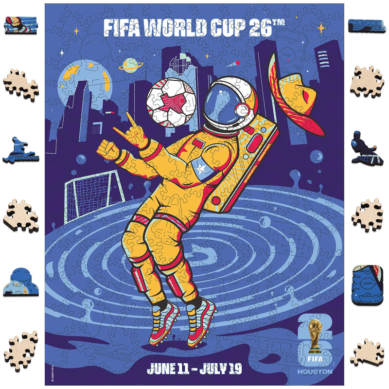 World Cup 2026 Houston Poster, FIFA Jigsaw Puzzle