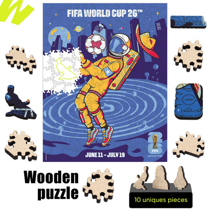 World Cup 2026 Houston Poster, FIFA Jigsaw Puzzle