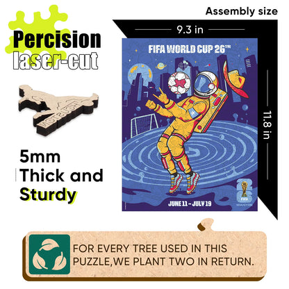 World Cup 2026 Houston Poster, FIFA Jigsaw Puzzle