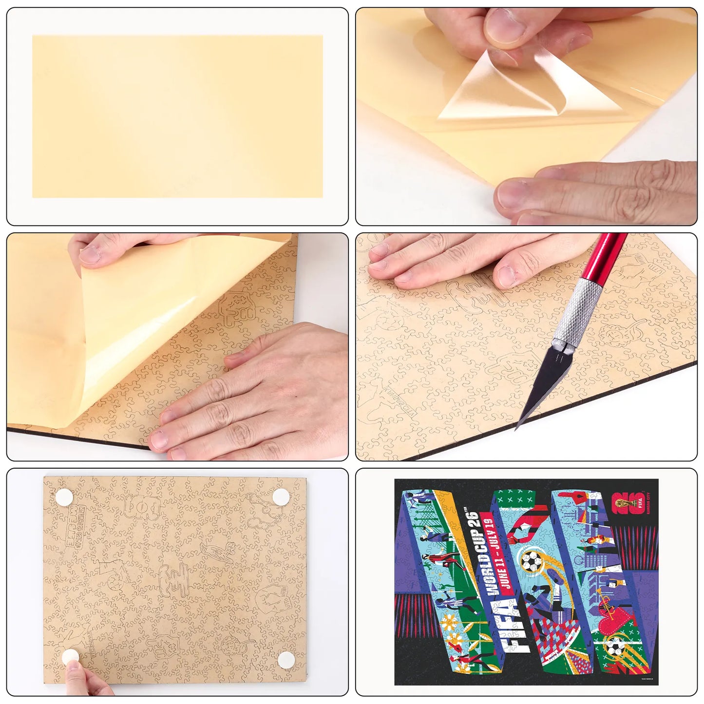 World Cup 2026 Kansas City Poster, FIFA Jigsaw Puzzle