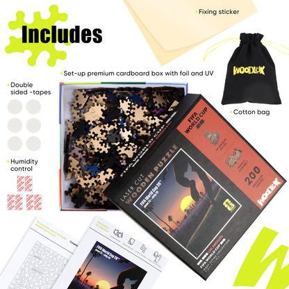 World Cup 2026 Los Angeles Poster, FIFA Jigsaw Puzzle