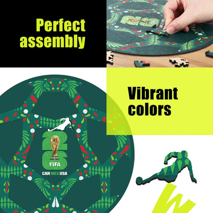 World Cup 2026 Mexico Ball, FIFA Jigsaw Puzzle