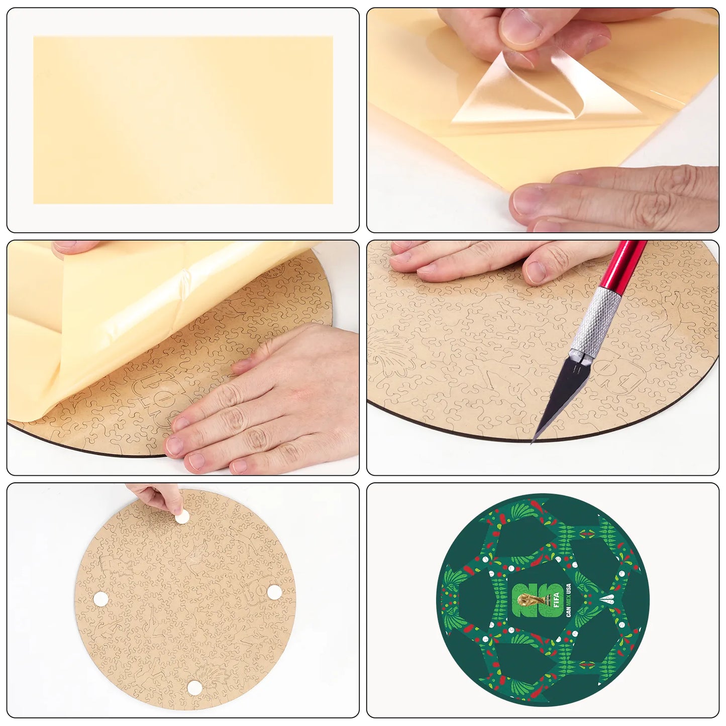 World Cup 2026 Mexico Ball, FIFA Jigsaw Puzzle