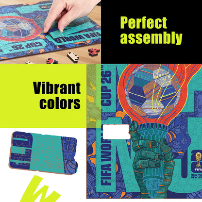 World Cup 2026 NYC NJ Poster, FIFA Jigsaw Puzzle