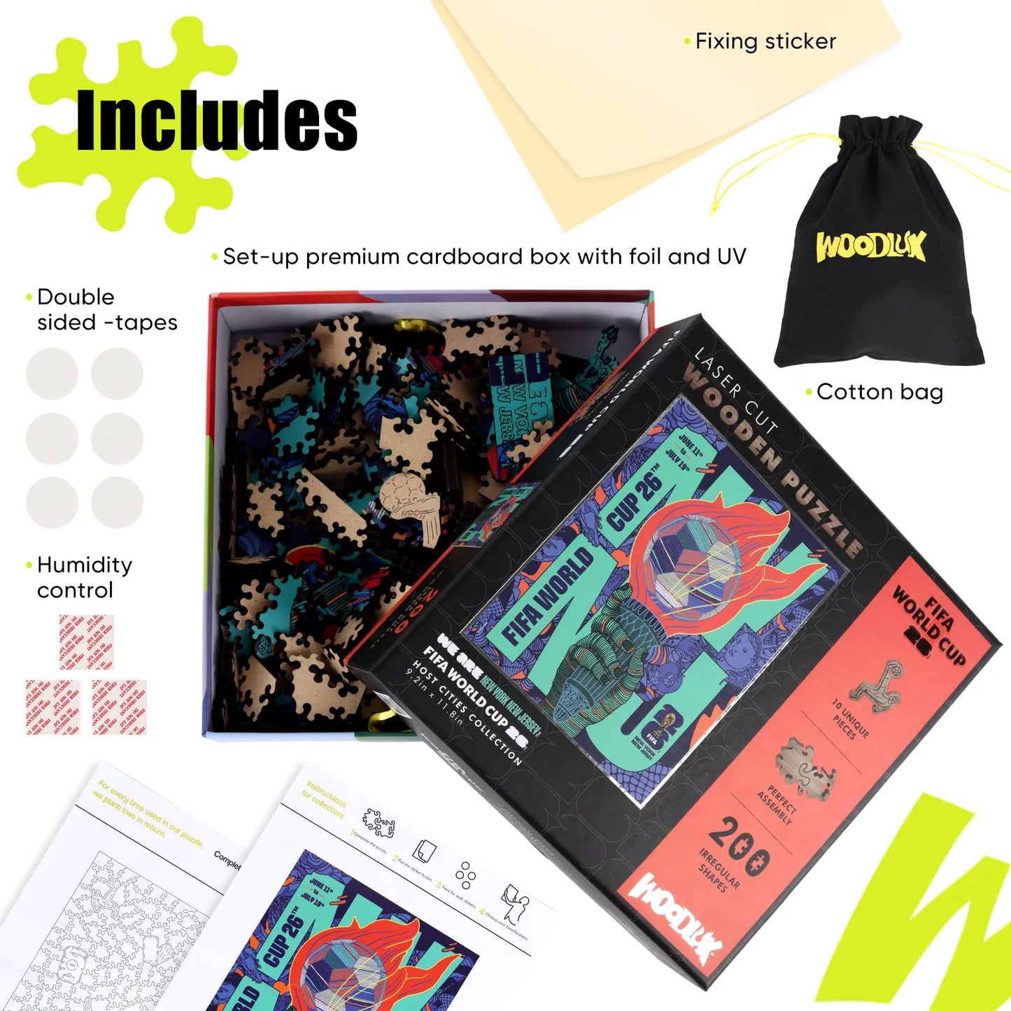 World Cup 2026 NYC NJ Poster, FIFA Jigsaw Puzzle