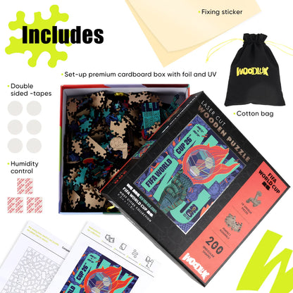 World Cup 2026 NYC NJ Poster, FIFA Jigsaw Puzzle