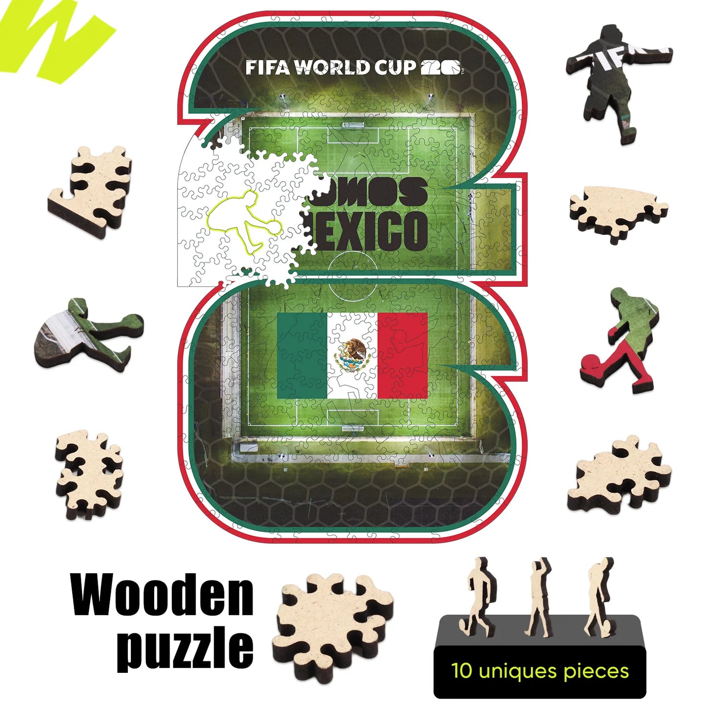 World Cup 2026 National Pride Field Mexico, FIFA Jigsaw Puzzle