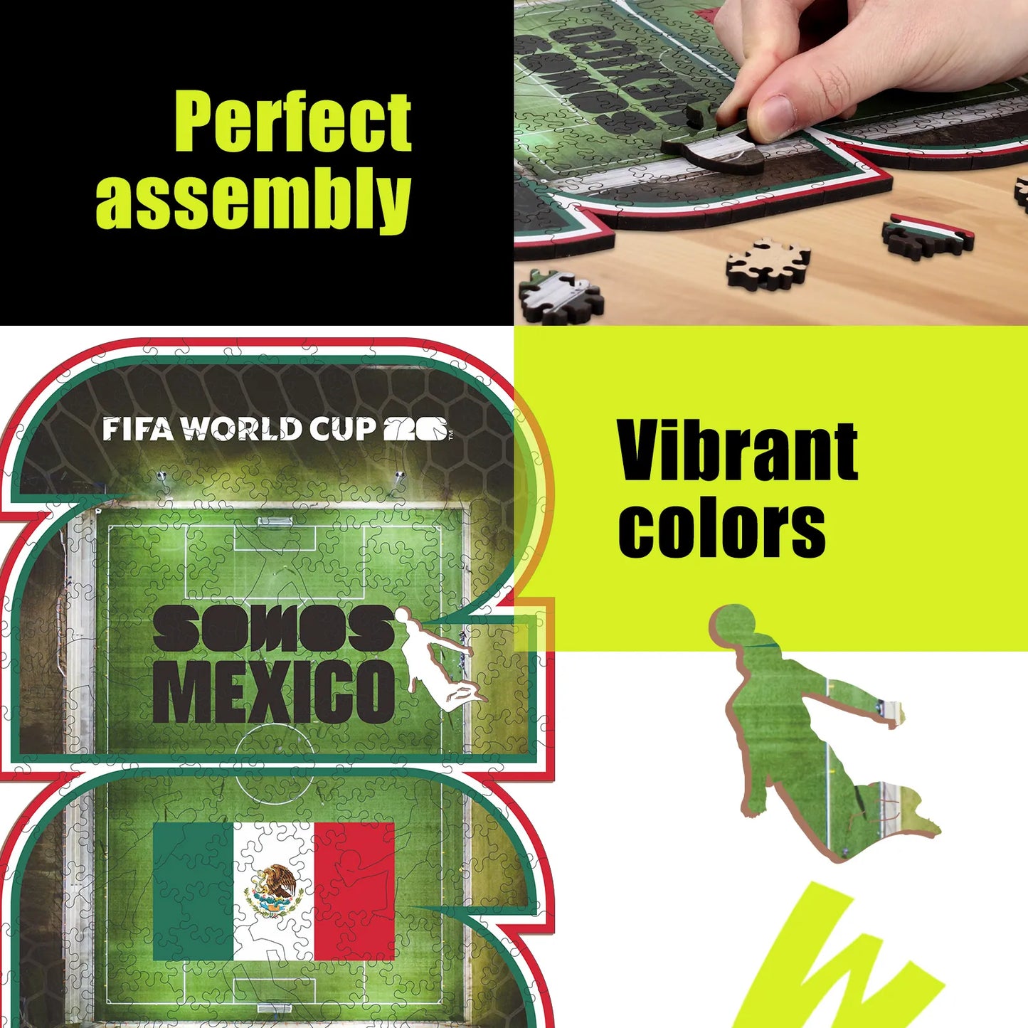 World Cup 2026 National Pride Field Mexico, FIFA Jigsaw Puzzle