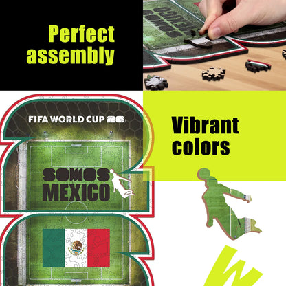 World Cup 2026 National Pride Field Mexico, FIFA Jigsaw Puzzle
