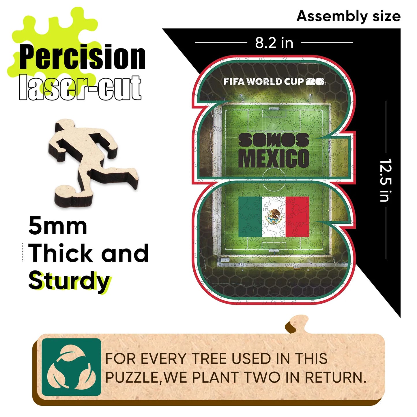 World Cup 2026 National Pride Field Mexico, FIFA Jigsaw Puzzle