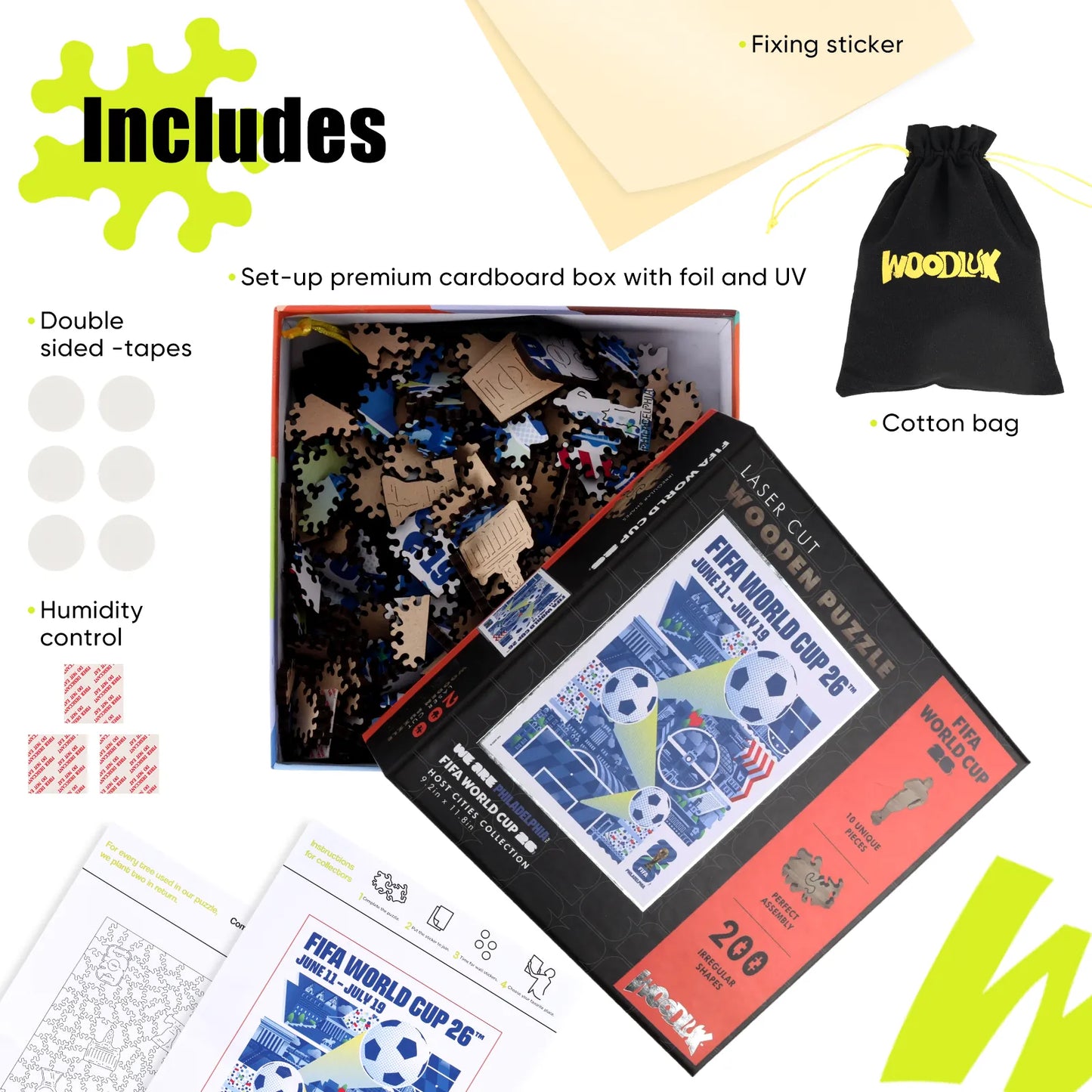 World Cup 2026 Philadelphia Poster, FIFA Jigsaw Puzzle