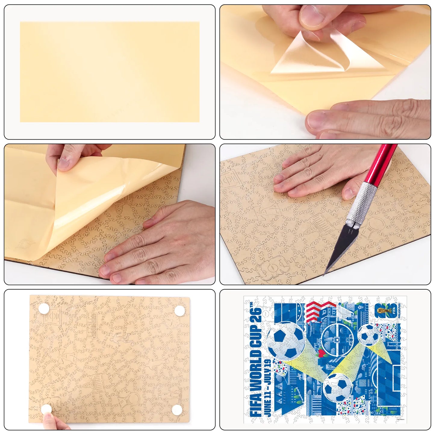 World Cup 2026 Philadelphia Poster, FIFA Jigsaw Puzzle