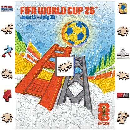 World Cup 2026 San Francisco Poster, FIFA Jigsaw Puzzle