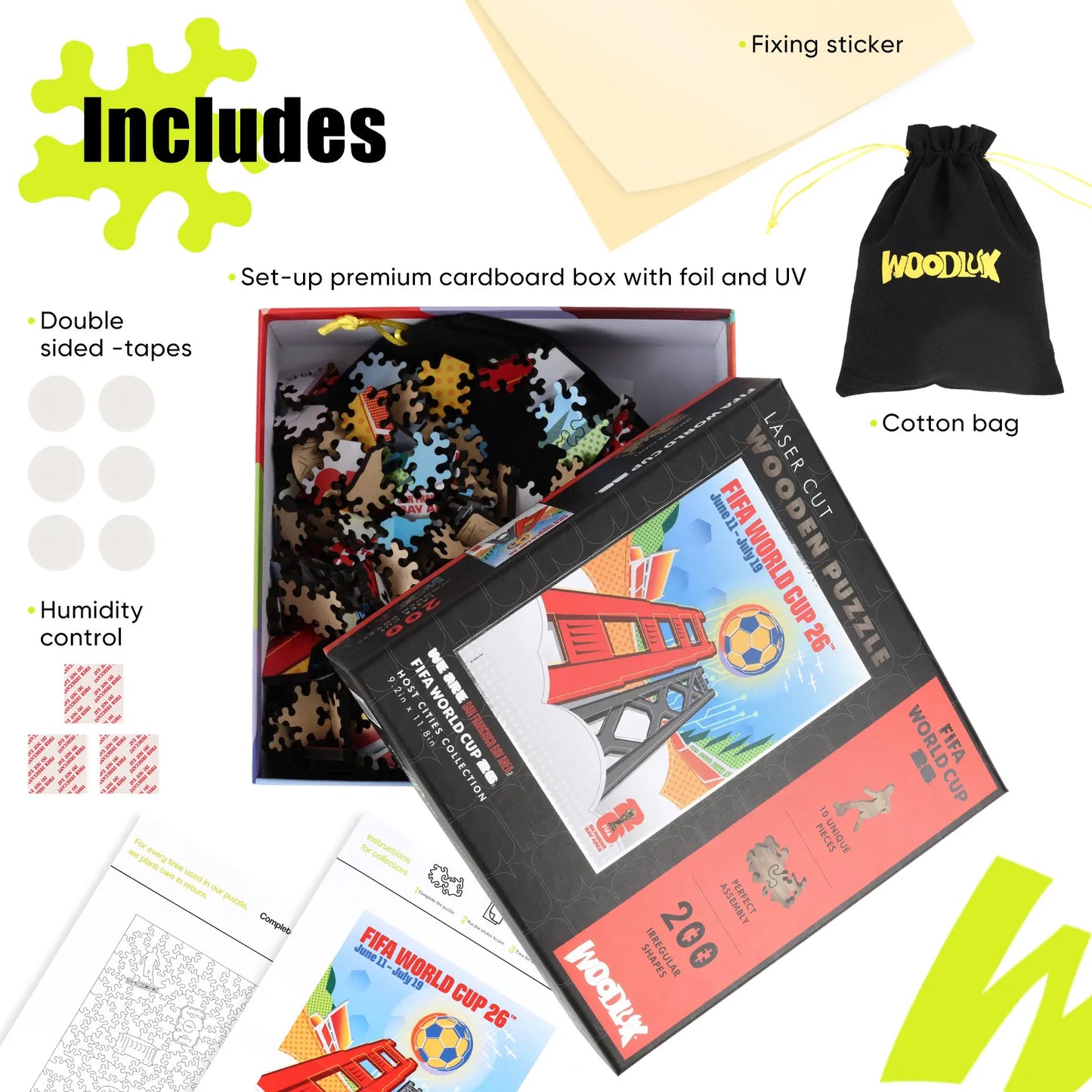 World Cup 2026 San Francisco Poster, FIFA Jigsaw Puzzle