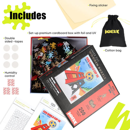 World Cup 2026 San Francisco Poster, FIFA Jigsaw Puzzle