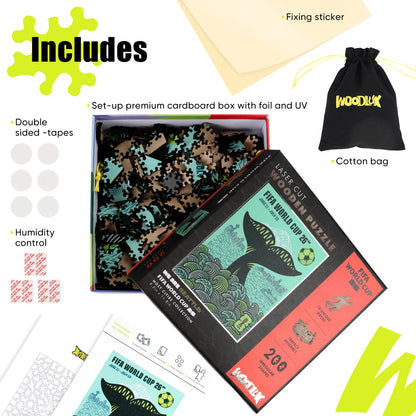 World Cup 2026 Seattle Poster, FIFA Jigsaw Puzzle