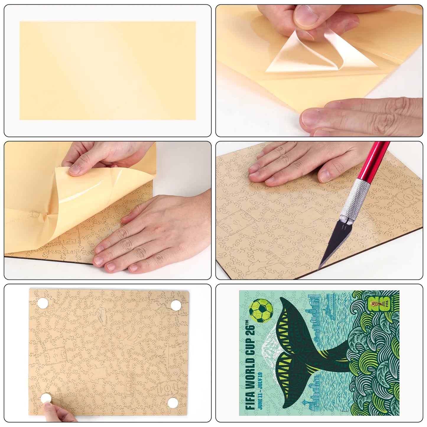 World Cup 2026 Seattle Poster, FIFA Jigsaw Puzzle