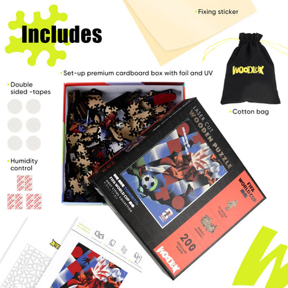 World Cup 2026 Toronto Poster, FIFA Jigsaw Puzzle