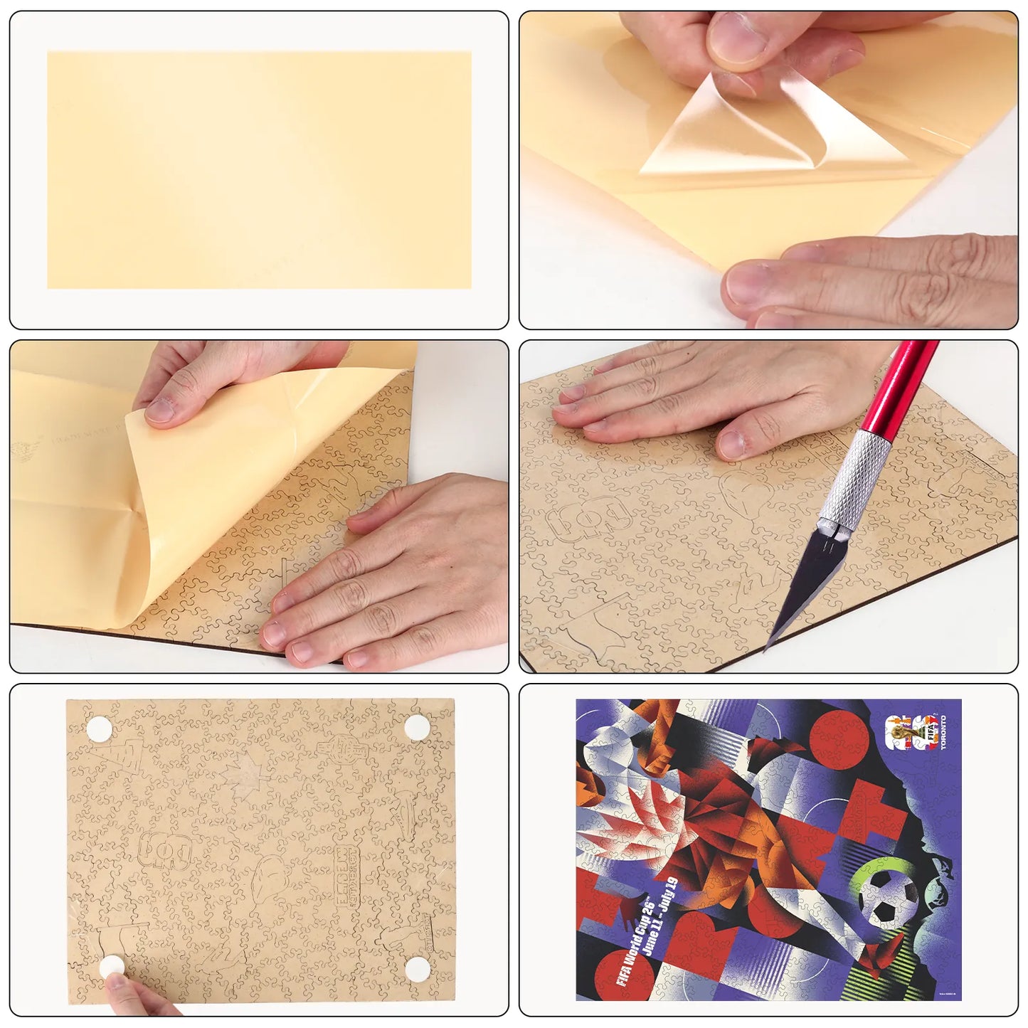 World Cup 2026 Toronto Poster, FIFA Jigsaw Puzzle