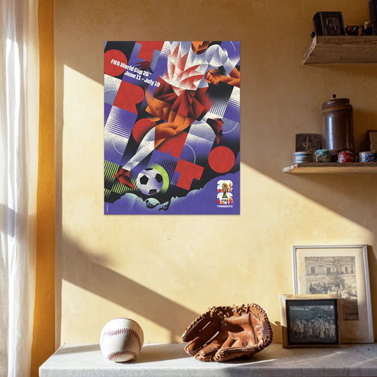 World Cup 2026 Toronto Poster, FIFA Jigsaw Puzzle