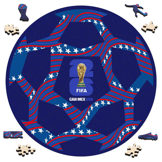 World Cup 2026 USA Ball, FIFA Jigsaw Puzzle
