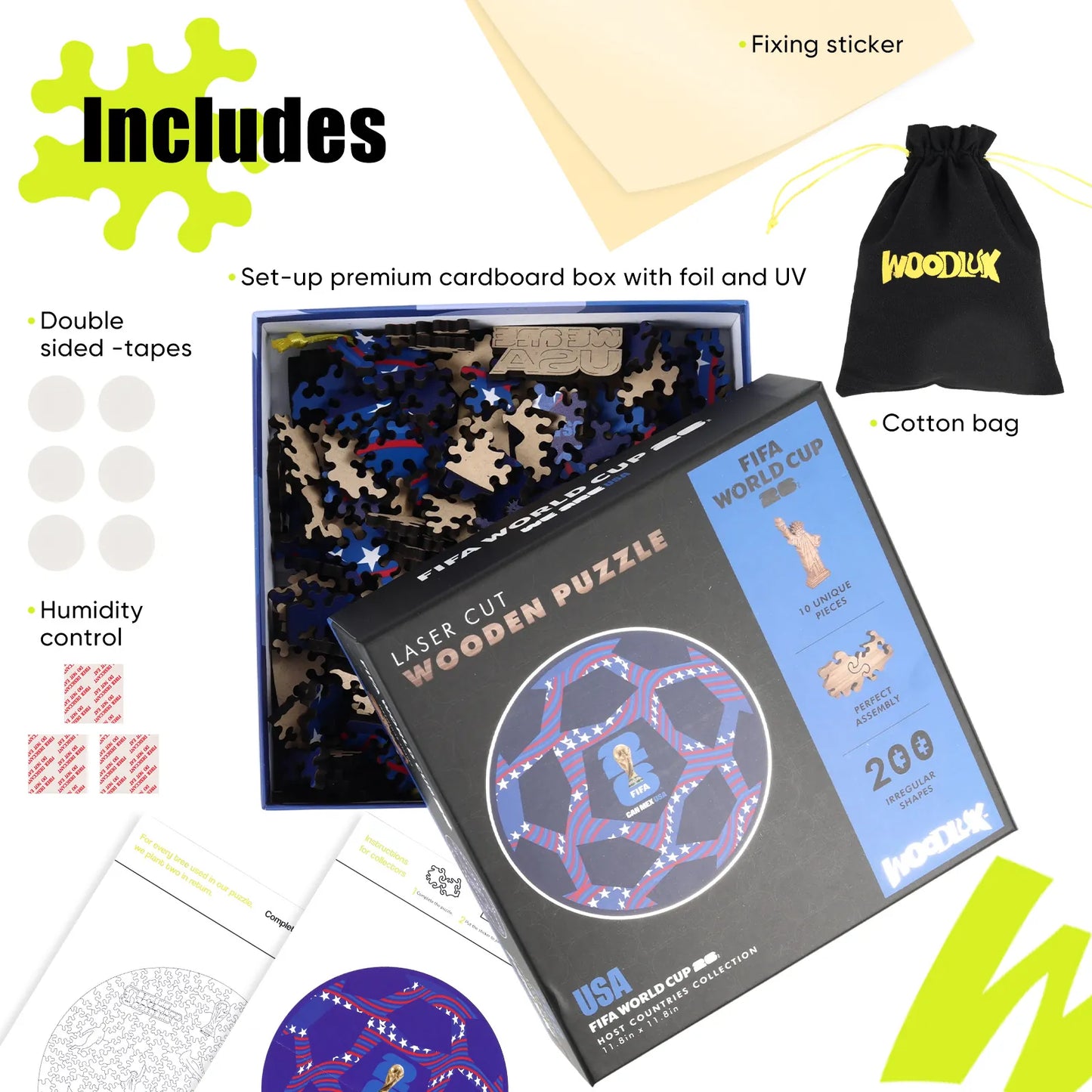 World Cup 2026 USA Ball, FIFA Jigsaw Puzzle