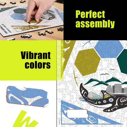 World Cup 2026 Vancouver Poster, FIFA Jigsaw Puzzle