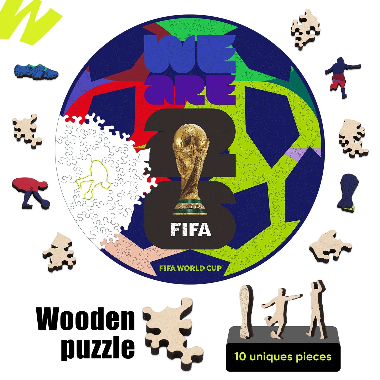 World Cup 2026 We Are 26 Ball, FIFA Jigsaw Puzzle