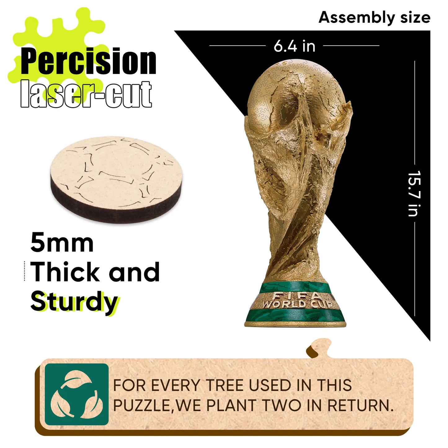 World Cup 2026 Golden Trophy, FIFA Jigsaw Puzzle