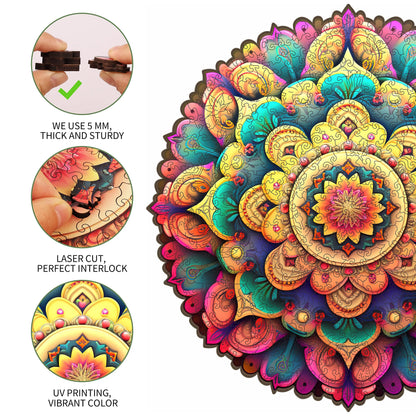 Flower, Wooden Jigsaw Puzzles