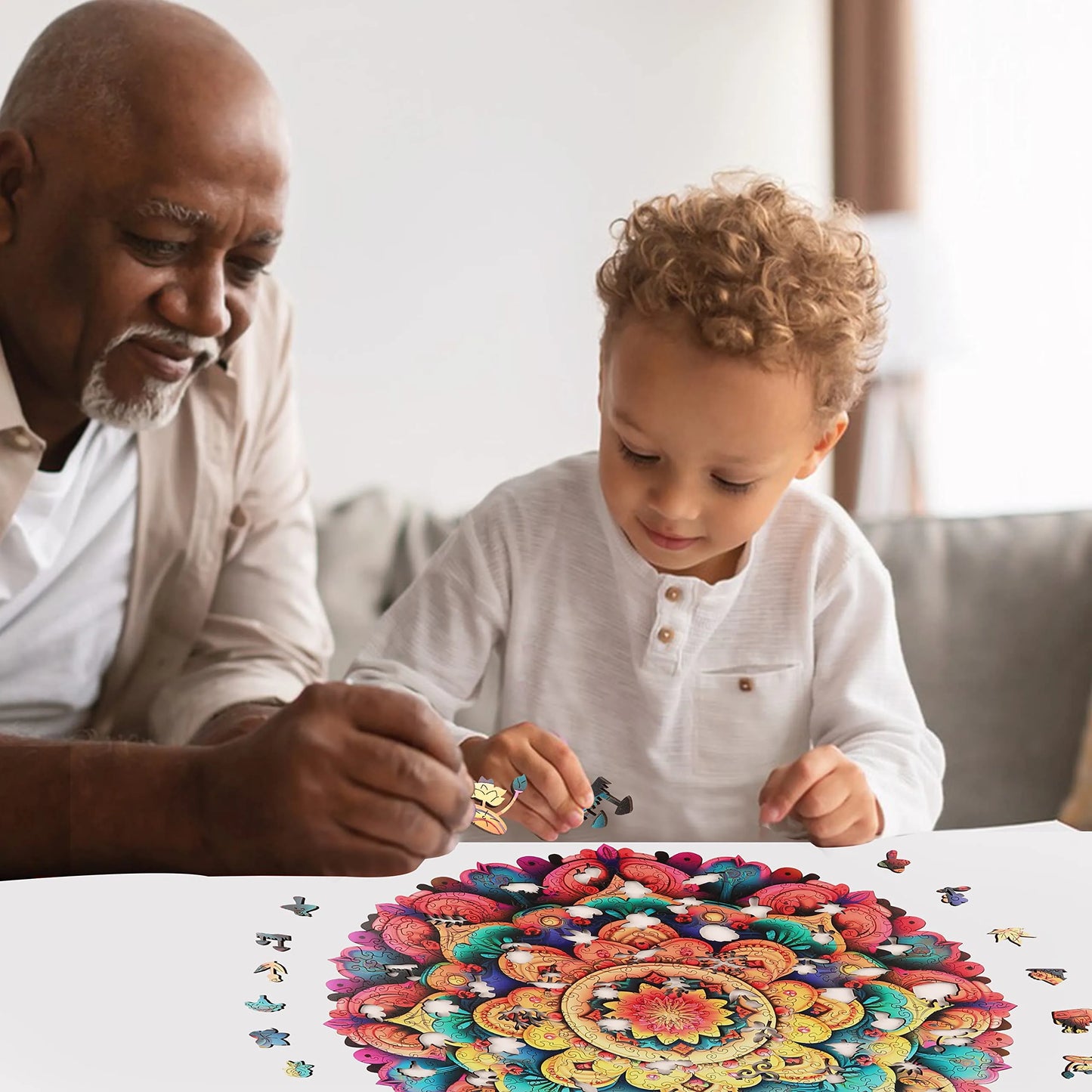 Flower, Wooden Jigsaw Puzzles