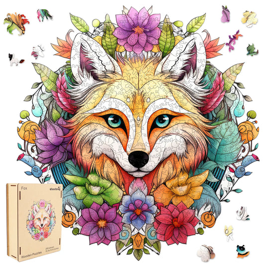 Fox, Wooden Jigsaw Puzzles