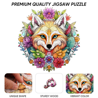 Fox, Wooden Jigsaw Puzzles