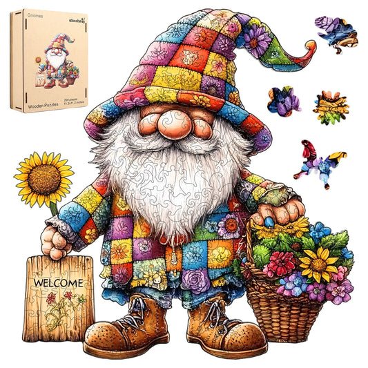 Gnomes, Wooden Jigsaw Puzzles