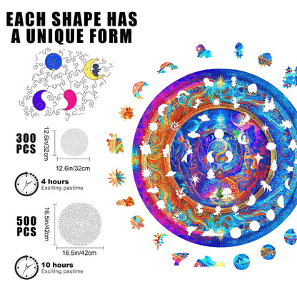 Heart of the Earth, Wooden Jigsaw Puzzles