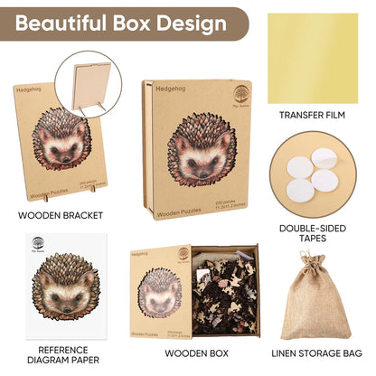 Hedgehog, Wooden Jigsaw Puzzles
