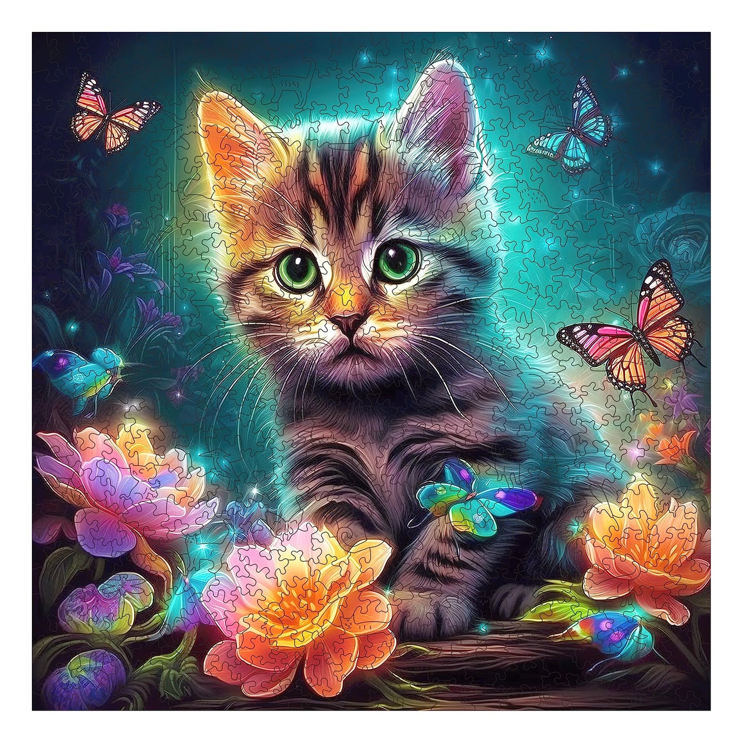 Kitten, Wooden Jigsaw Puzzles